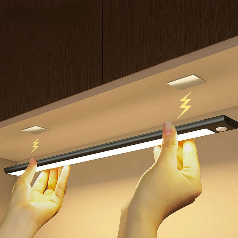 Rechargeable Under Cabinet Motion Sensor Light, 3 Colors