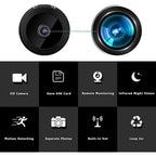 Mini 1080p Wireless Magnetic Camera with 150° View