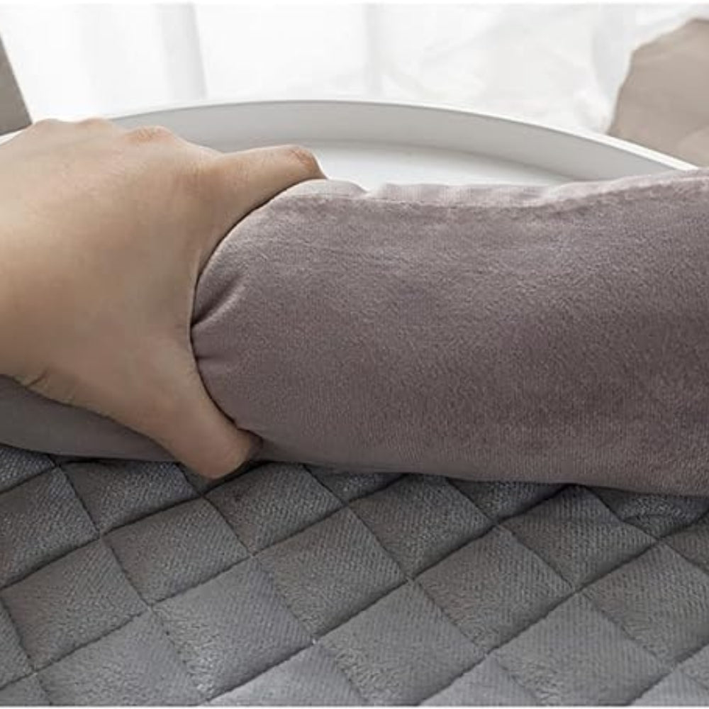 Quilted Pet Sofa Protector with Bolster Cushions