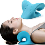 Cervical Neck Stretcher Pillow with Contoured Foam