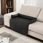 Quilted Pet Sofa Protector with Bolster Cushions