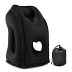 Inflatable Travel Pillow for Forward-Lean Seated Rest
