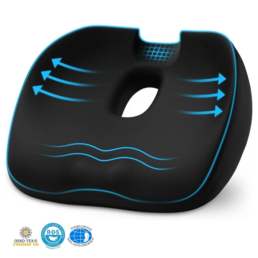 Donut Seat Cushion with Center Cutout and Foam Core