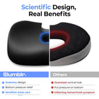 Donut Seat Cushion with Center Cutout and Foam Core
