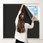 Static Cling Blackout Window Shade for Bedroom Privacy