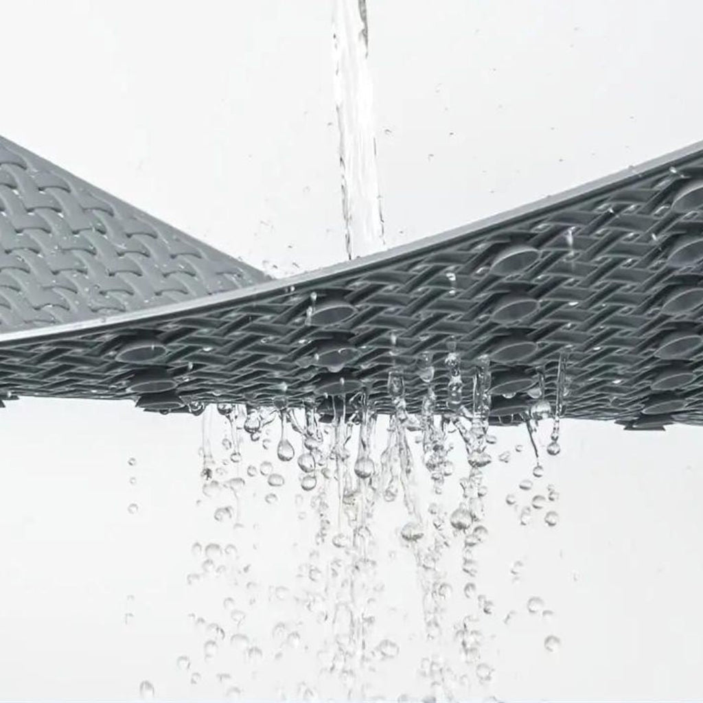 Non-Slip Bathtub Mat with Suction Cups and Drainage