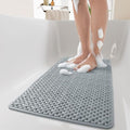 Non-Slip Bathtub Mat with Suction Cups and Drainage