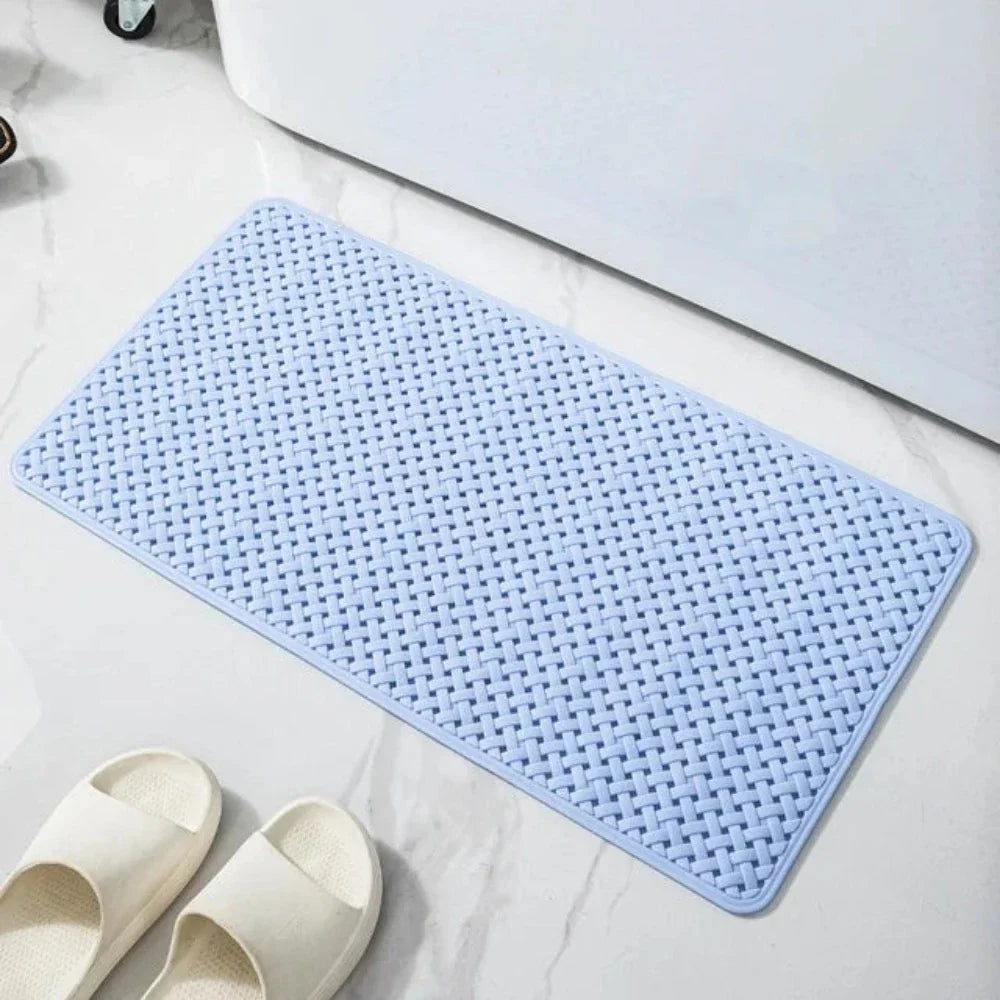Non-Slip Bathtub Mat with Suction Cups and Drainage