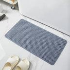 Non-Slip Bathtub Mat with Suction Cups and Drainage