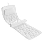 Full-Body Bathtub Pillow with Suction Cups and Air Mesh