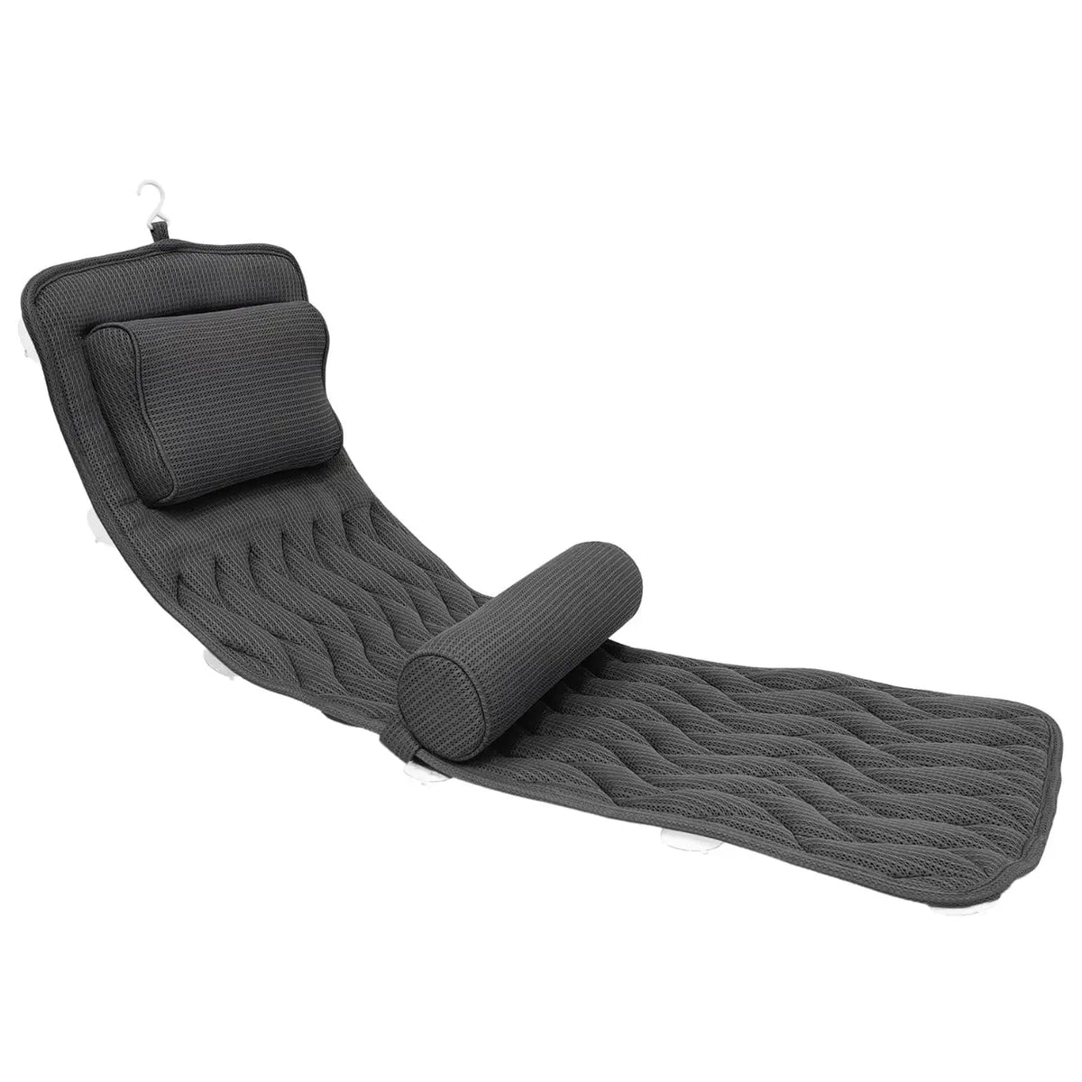 Full-Body Bathtub Pillow with Suction Cups and Air Mesh
