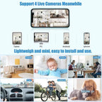 Mini 1080p Wireless Magnetic Camera with 150° View