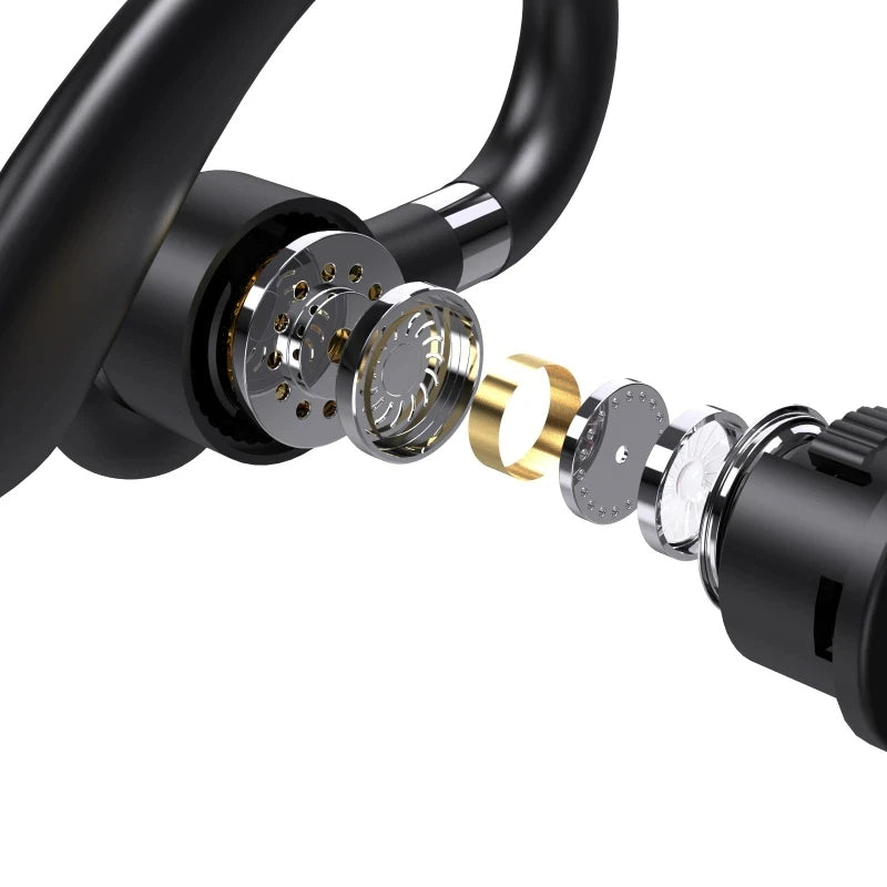 Bluetooth 5.1 Trucker Headset with Dual Mic Noise Reduction