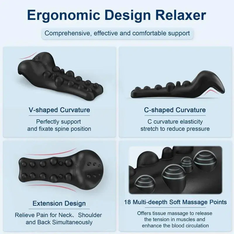 Cervical Trigger Point Massage Tool with Foam Nodes