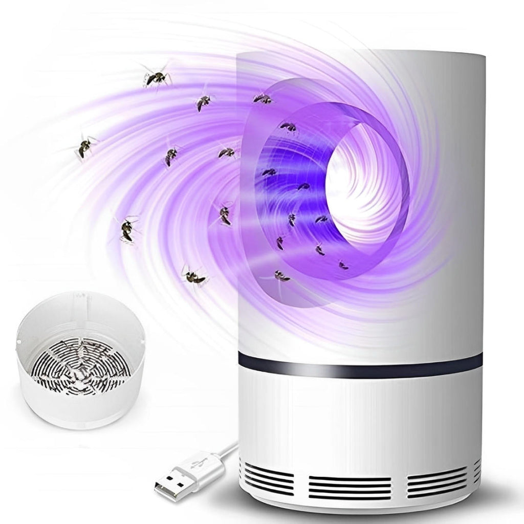 Quiet UV Mosquito & Fly Trap, 6 LED Lights & Fan