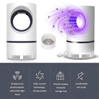 Quiet UV Mosquito & Fly Trap, 6 LED Lights & Fan