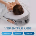 Face-Down Pillow with Shredded Memory Foam and Dual Sides