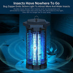 365nm UV Bug Zapper for Patio & Indoor Spaces