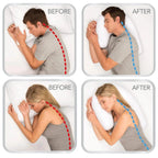U-Shaped Side Sleeper Pillow with Ear Well and Memory Foam