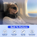 U-Shaped Memory Foam Travel Neck Pillow with Soft Cover