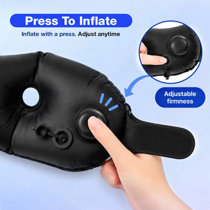 U-Shaped Memory Foam Travel Neck Pillow with Soft Cover
