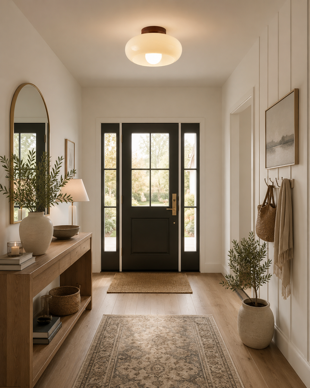 French d'Or Flush Mount