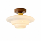 Nordic Opal Flush Mount