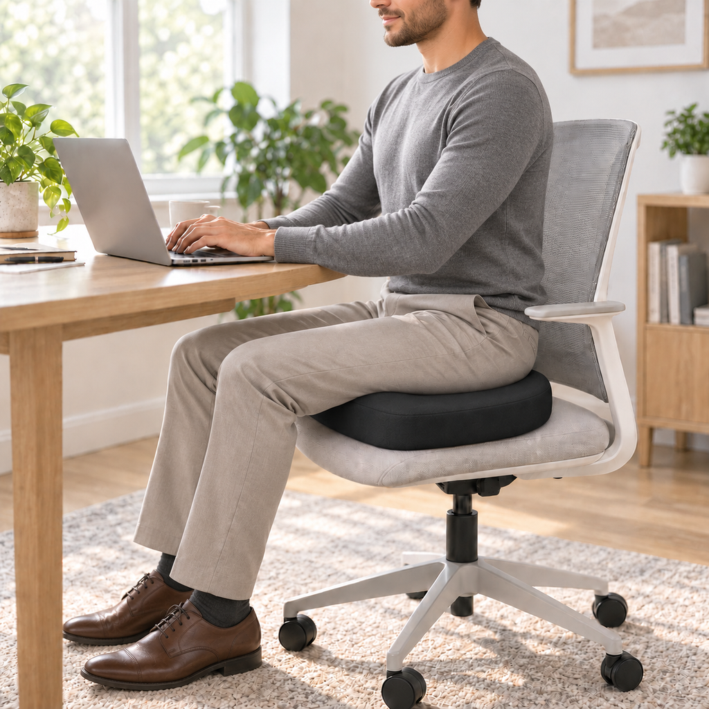 Ergonomic Memory Foam Seat
