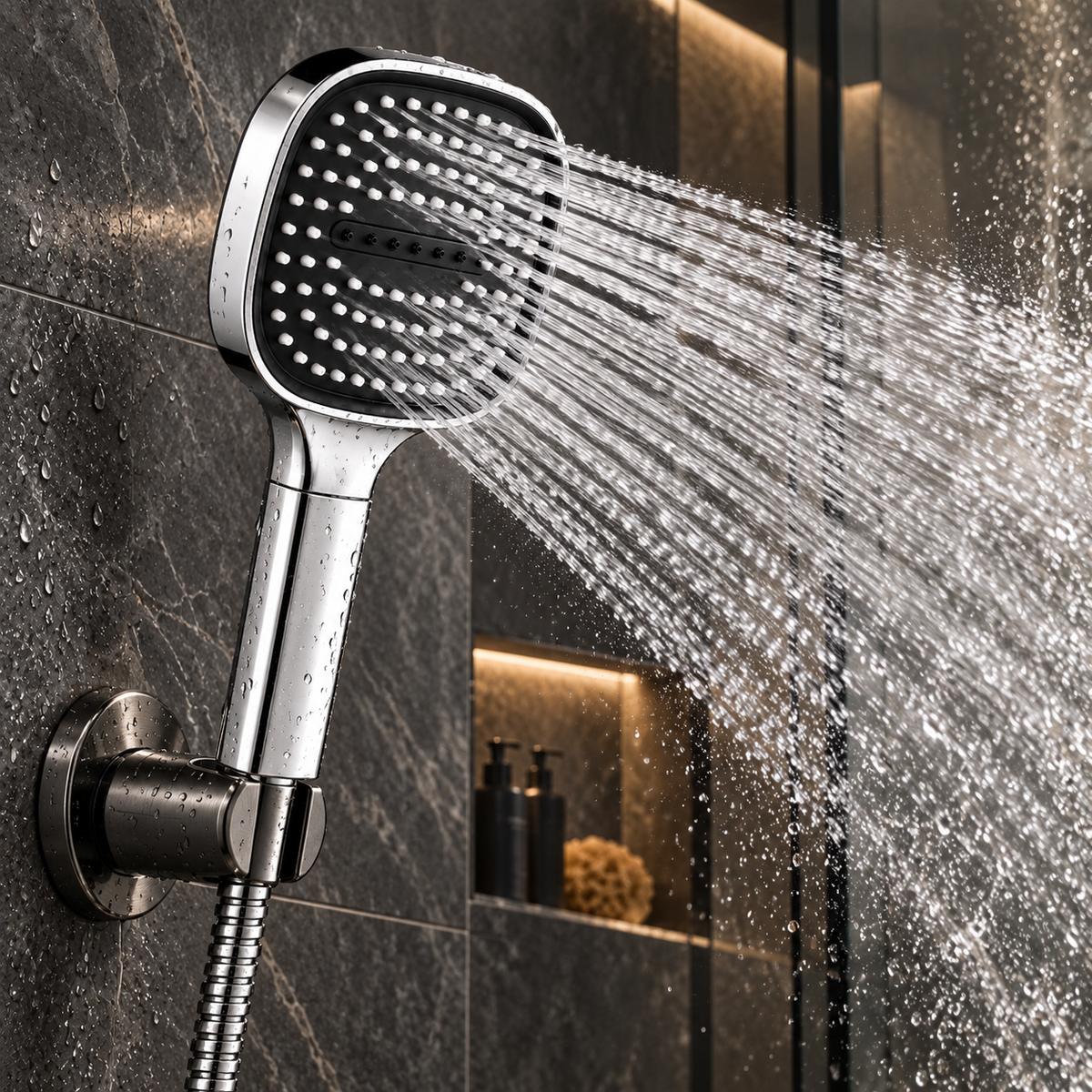 High-Pressure Filtered Shower Head