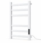 Wall-Mounted Heated Towel Rack for Bathrooms