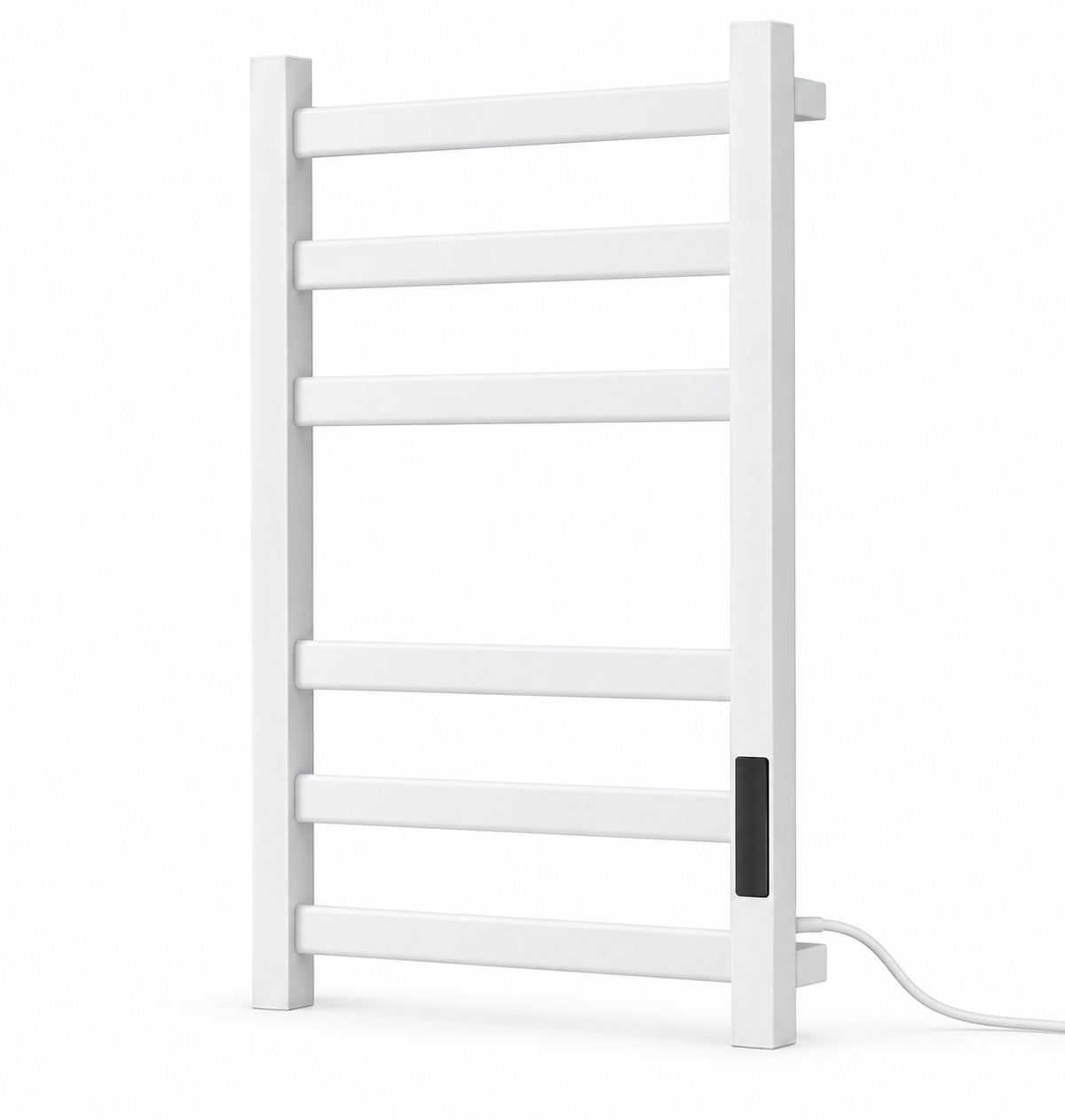 Wall-Mounted Heated Towel Rack for Bathrooms