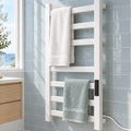 Wall-Mounted Heated Towel Rack for Bathrooms