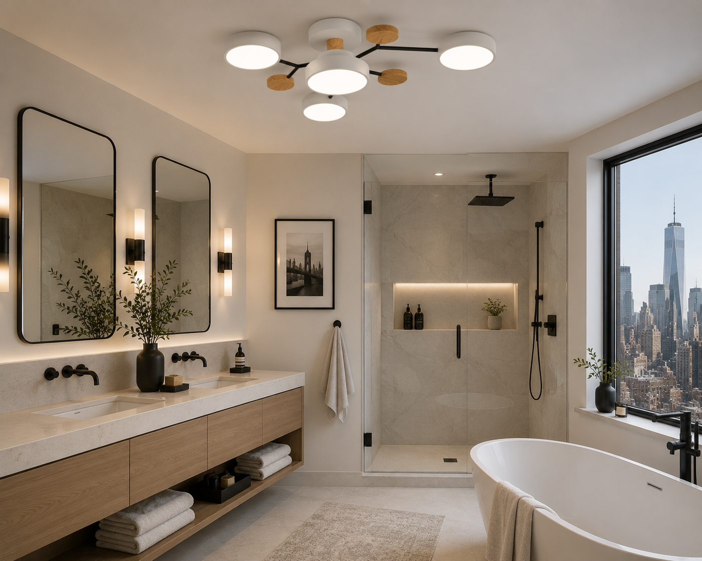 Nordic Duhaven Flush Mount