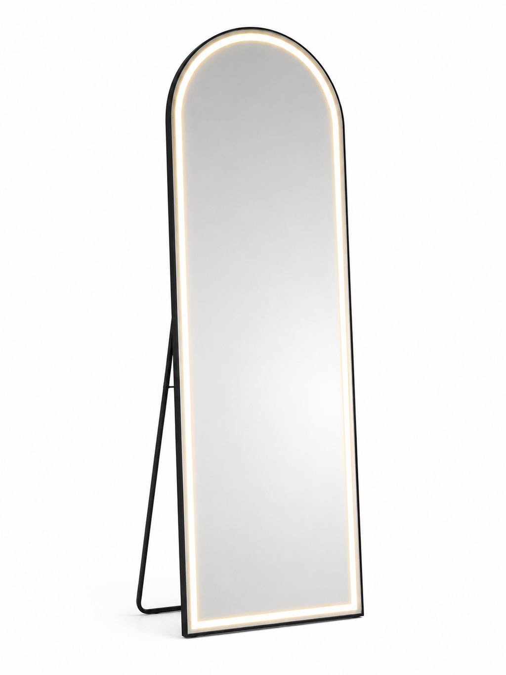 Lighted Arched Full-Length Mirror