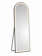 Lighted Arched Full-Length Mirror