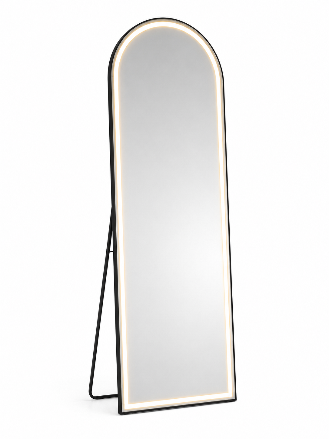 Lighted Arched Full-Length Mirror