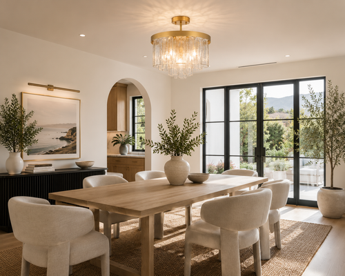 Lumière Semi-Flush Mount