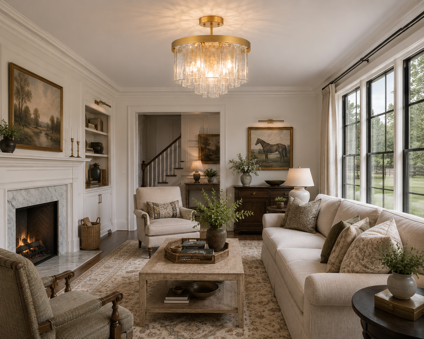 Lumière Semi-Flush Mount