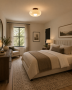 French d'Or Flush Mount
