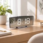 Compact LED Digital Alarm Clock
