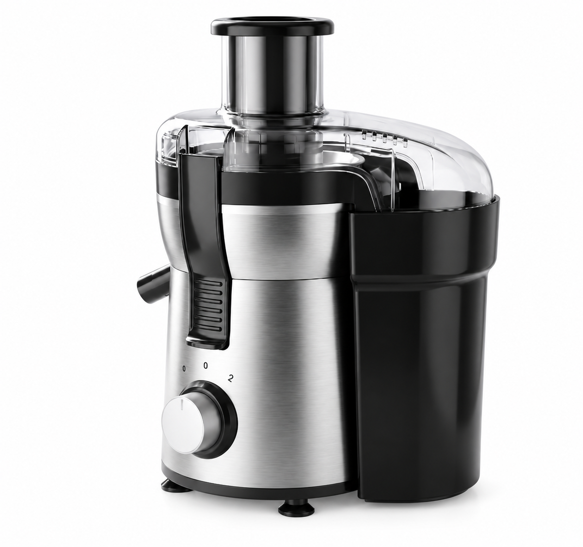 Wide-Mouth Stainless Steel Centrifugal Juicer