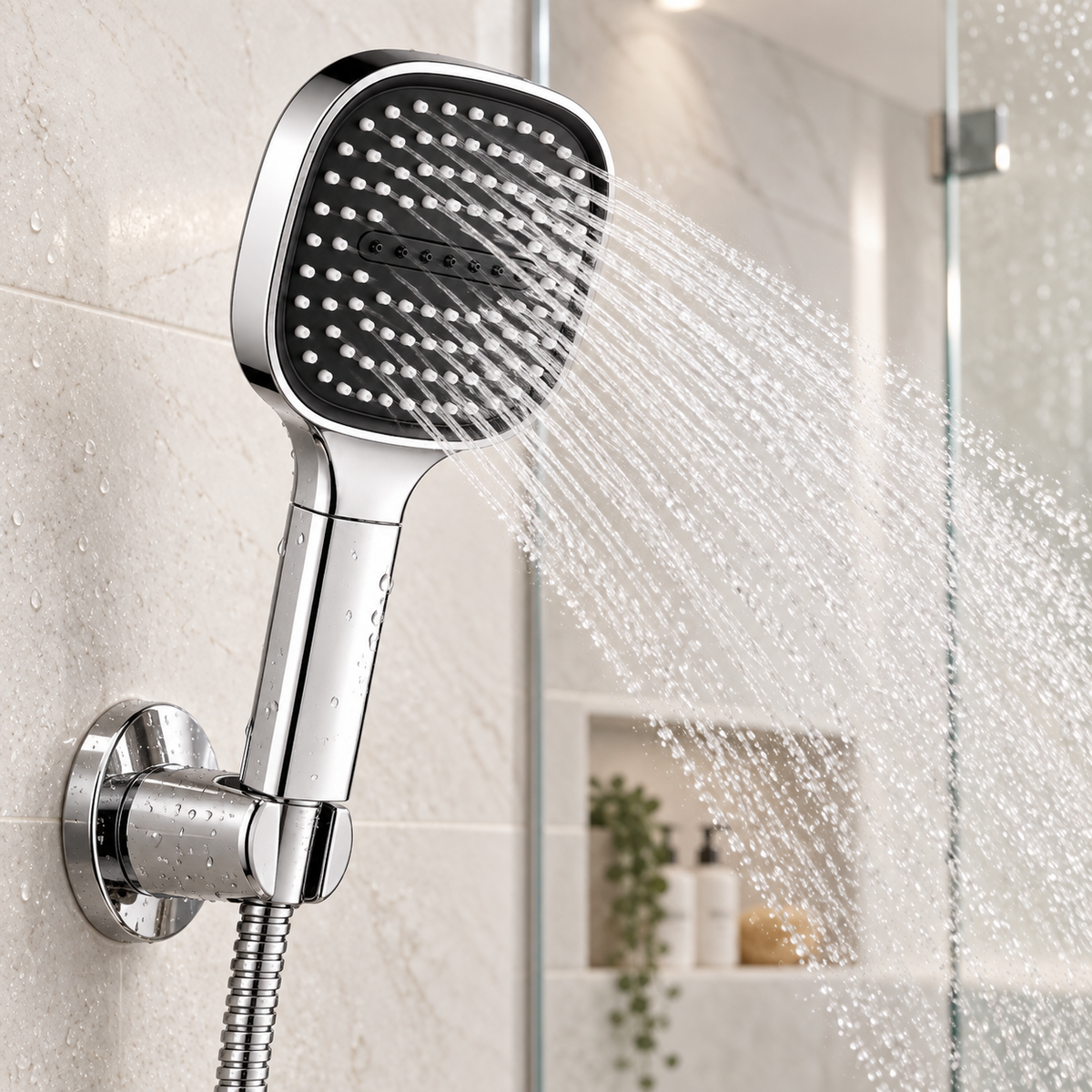 High-Pressure Filtered Shower Head