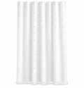 Textured Fabric Shower Curtain
