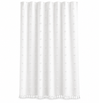 Textured Fabric Shower Curtain