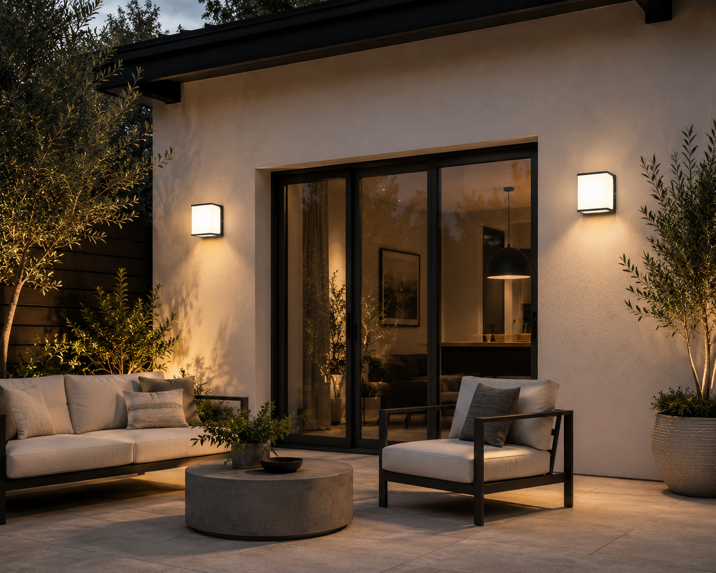 Modern Waterproof Outdoor Wall Light