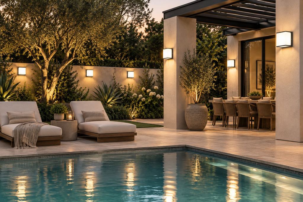Modern Waterproof Outdoor Wall Light