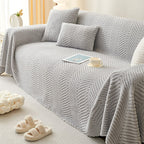 Washable Plush Sofa Cover for Couch and Chair