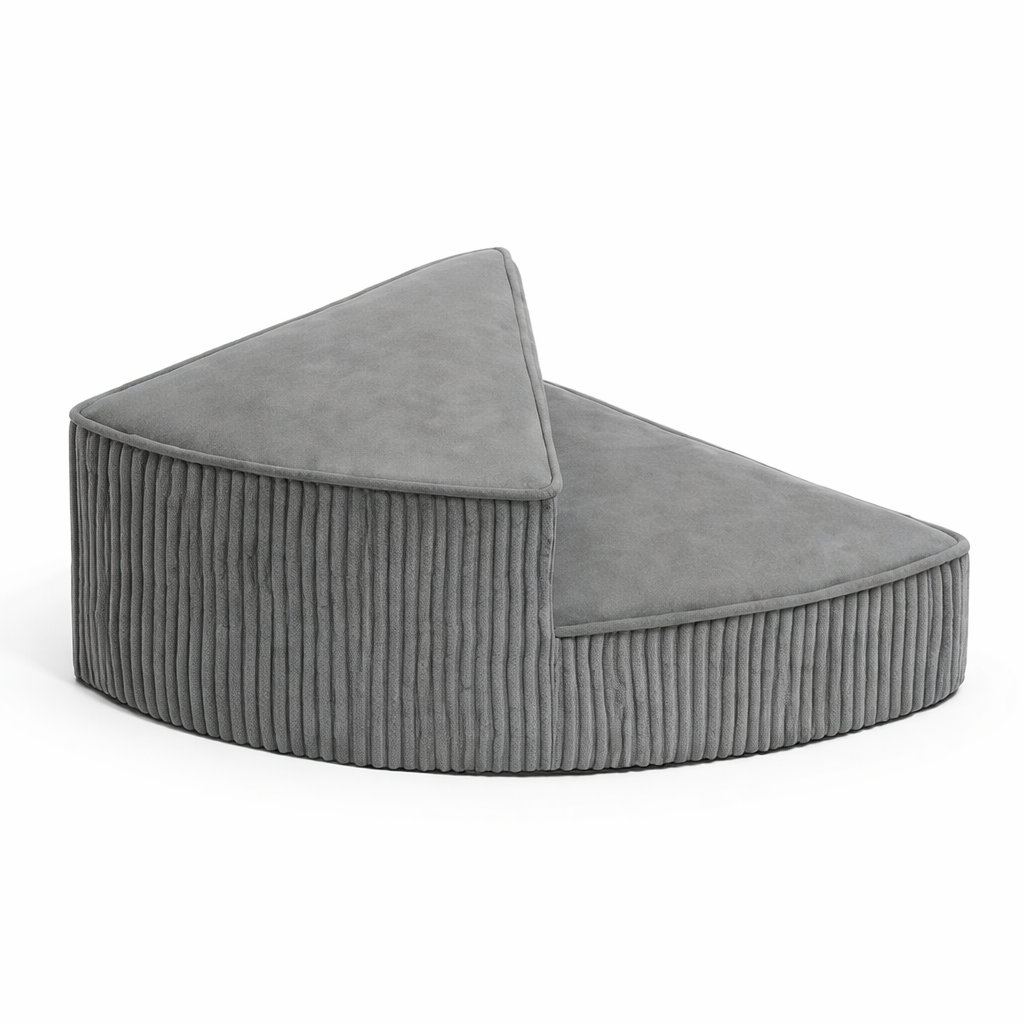 Foam Dog Stairs for Bed & Couch, Washable Non-Slip Cover