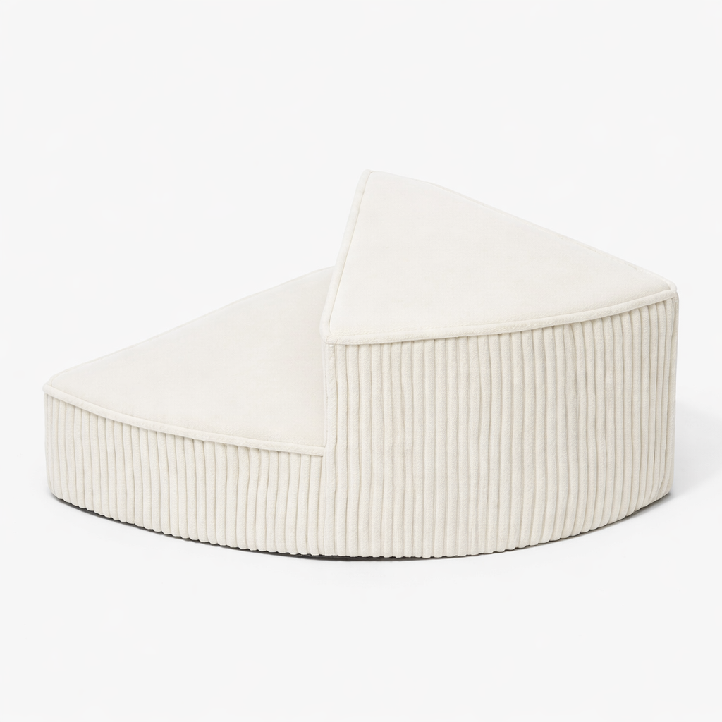Foam Dog Stairs for Bed & Couch, Washable Non-Slip Cover