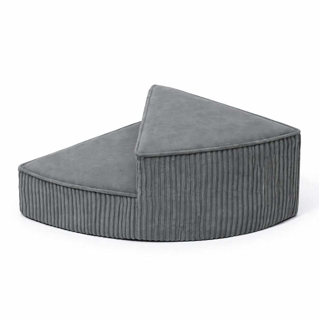 Foam Dog Stairs for Bed & Couch, Washable Non-Slip Cover